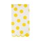 Yellow Polka Dot Scalloped Guest Napkins – 24 Pack | 3-Ply Elegant Dinner Napkins for Parties & Events